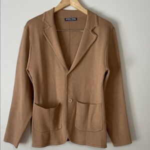 PJ Paul Jones Women’s Sweater Blazer Camel S